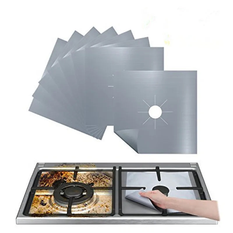 1/4PC Stove Protector Cover Liner Gas Stove Protector - Cozy Home