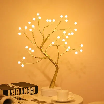 LED Night Light Mini Tree Lamp - Cozy Home