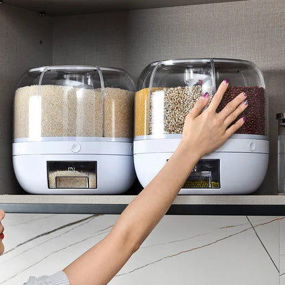 360 Degree Rotating  Dispenser Dry Food Storage